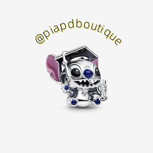 Pandora Disney Stitch Graduation Charm